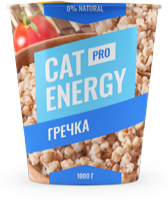 Cat Energy slim 1000 г з гречкою